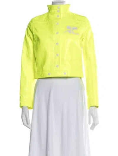 Pre-owned Courrèges Jacket In Green