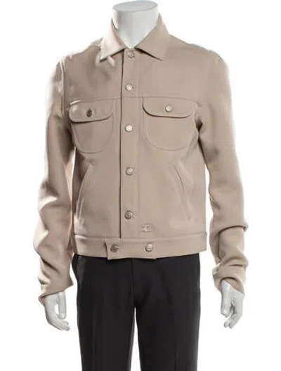 Pre-owned Courrèges Jacket In Neutrals