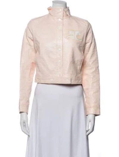 Pre-owned Courrèges Jacket In Pink