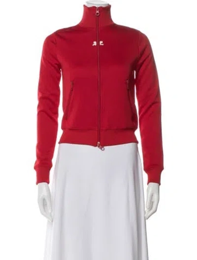 Pre-owned Courrèges Jacket In Red