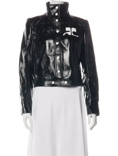 Pre-owned Courrèges Jacket W/ Tags In Black