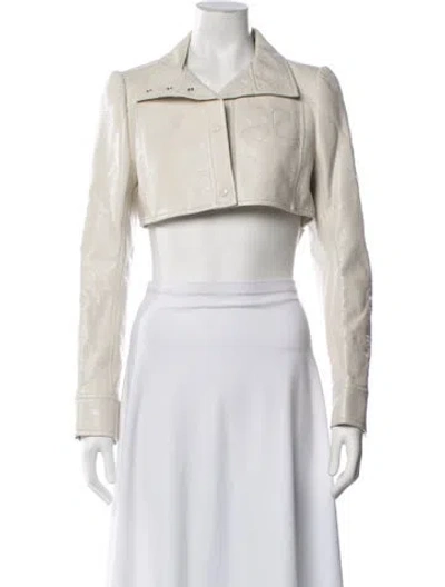 Pre-owned Courrèges Jacket W/ Tags In Neutrals