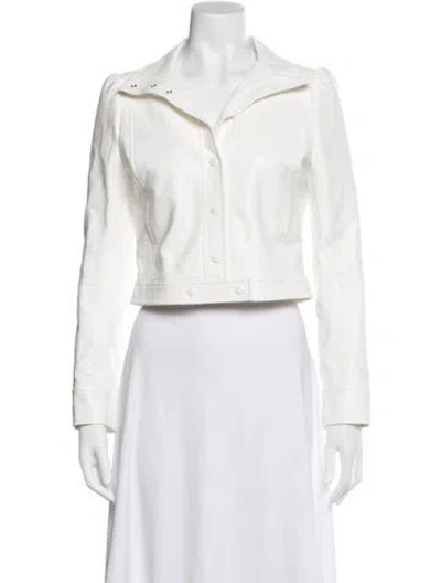 Pre-owned Courrèges Jacket In White