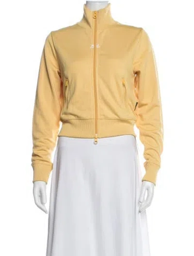 Pre-owned Courrèges Jacket In Yellow