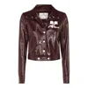 Courrèges Courreges Reedition Reedition Vinyl Jkt In Burgundy