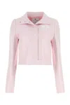 Courrèges Courreges Women Light Pink Vinyl Jacket In Pink