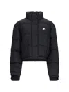 Courrèges Courreges Pre Nylon Puffer Jacket In Black