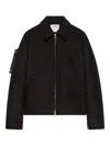 Courrèges Tailored Jacket With Long Sleeves And Pockets In Black