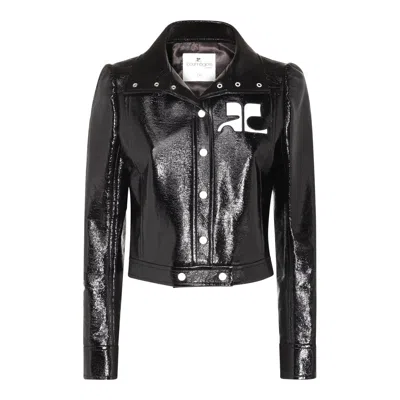 COURRÈGES JACKETS BLACKS AND GREYS