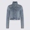 Courrèges Reedition Denim Jacket In Blue