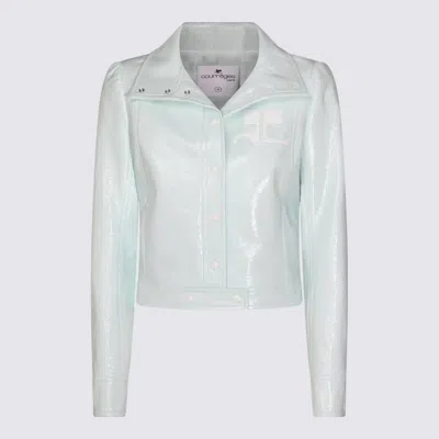 COURRÈGES JACKETS LIGHT MINT