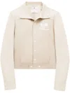 Courrèges Beige Reedition Vinyl Jacket In Neutral