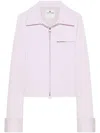 Courrèges Jacke Mit Reissverschluss In Pink