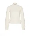 Courrèges Off-white Scuba Interlock Track Jacket In White