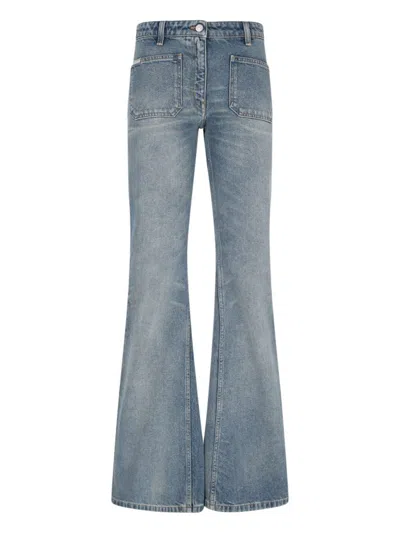 Courrèges Jeans Bootcut In Blue