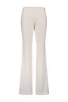 Courrèges Bootcut Tailored Pants In White