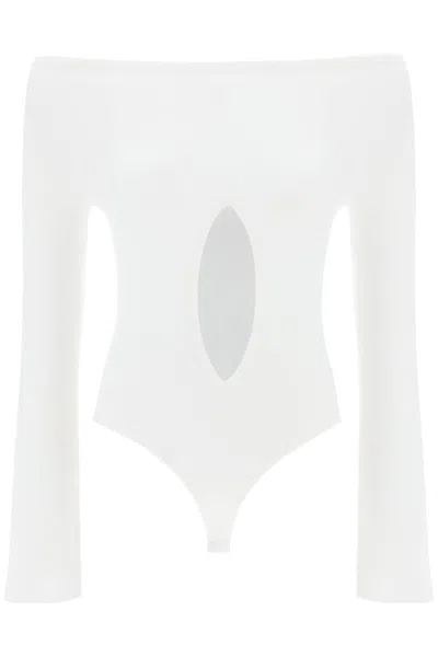 COURRÈGES "JERSEY BODY WITH CUT-OUT