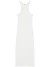 Courrèges Jersey Midi Dress In White