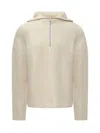 Courrèges Sweater With Logo In White