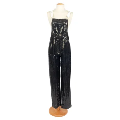 Pre-owned Courrèges Jumpsuit Circa 1985 In Black