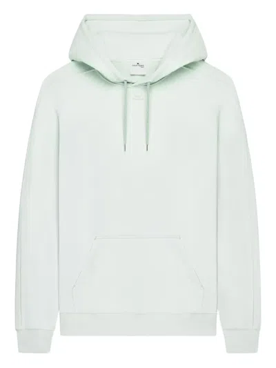 Courrèges Kangaroo-pocket Hoodie In Blue