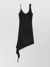 Courrèges Courreges Black Polyester Mini Dress