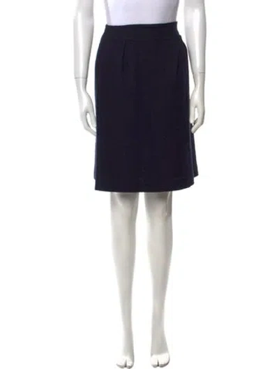 Pre-owned Courrèges Knee-length Skirt In Blue