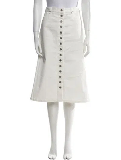 Pre-owned Courrèges Knee-length Skirt In Neutral