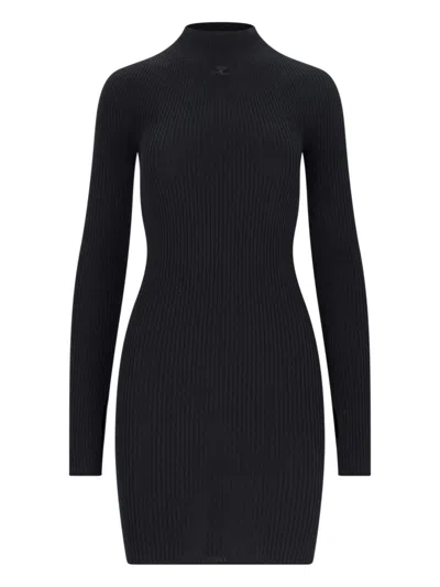 COURRÈGES KNIT MINI DRESS