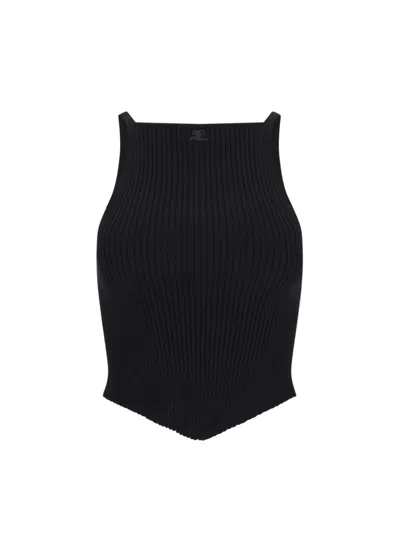 COURRÈGES KNIT TOP
