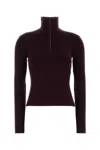Courrèges Courreges Grape Wool Sweater In Purple