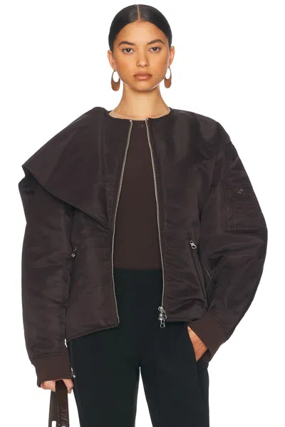 COURRÈGES KNOT NYLON BOMBER JACKET
