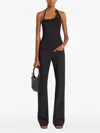 Courrèges Lace-trimmed Camisole Top In Black