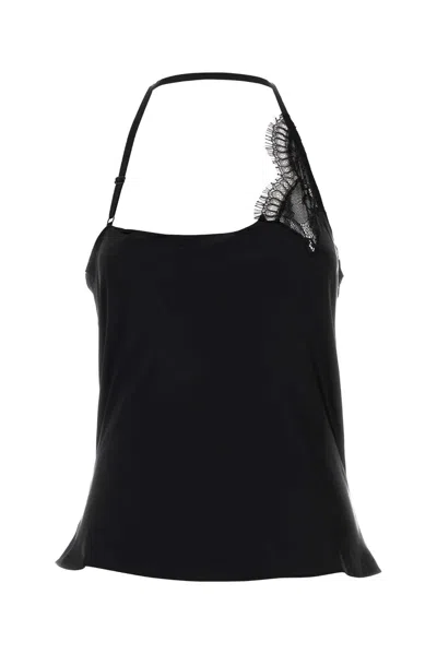 COURRÈGES COURREGES LACE ASYMMETRICAL TOP
