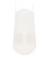 Courrèges Lace-embroidered Mini Dress In White