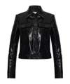 Courrèges Lapel Long-sleeved Casual Jacket In Black