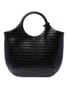 COURRÈGES LARGE HOLY CROCO HANDBAG