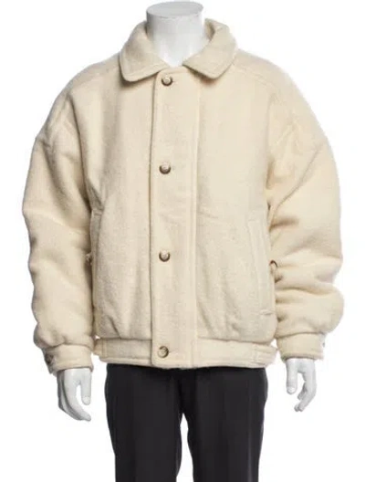 Pre-owned Courrèges Late 1980's - Early 1990's Jacket In Neutrals