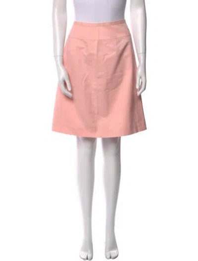 Pre-owned Courrèges Late 1990's - Early 2000's Knee-length Skirt In Pink
