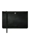 Courrèges Leather Clutch Bag