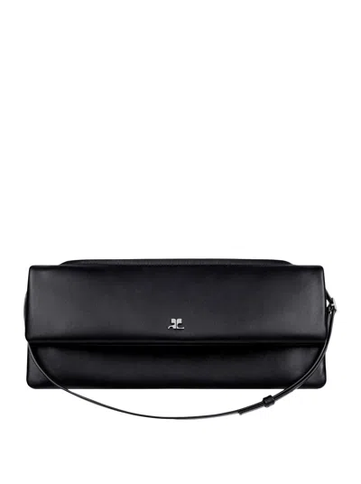 COURRÈGES LEATHER CLUTCH