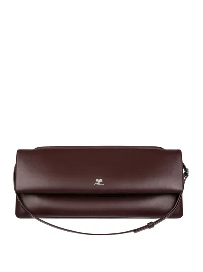 COURRÈGES LEATHER CLUTCH
