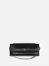 Courrèges Rectangular Shoulder Bag Adjustable Strap In Black
