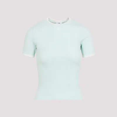 Courrèges Courreges Signature T-shirt Women In Blue