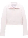Courrèges Re-edition Vinyl Jacket Clothing In Pink
