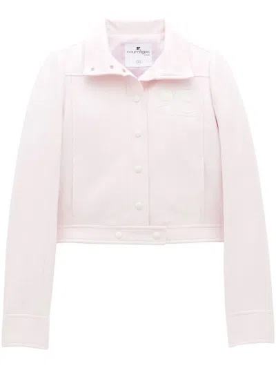 COURRÈGES LIGHT PINK REEDITION JACKET