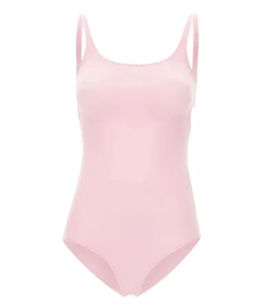 Courrèges Light Pink Solid Swimwear