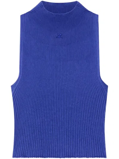COURRÈGES LIGHT RIB TOP