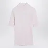 Courrèges Ribbed Cotton And Wool-blend Sweater In Pink