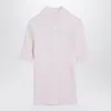 Courrèges Ribbed Cotton And Wool-blend Sweater In Pink